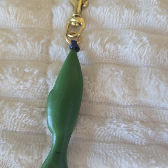 Clare V. Le Sardine Fob - Emerald - Picture 8 of 8